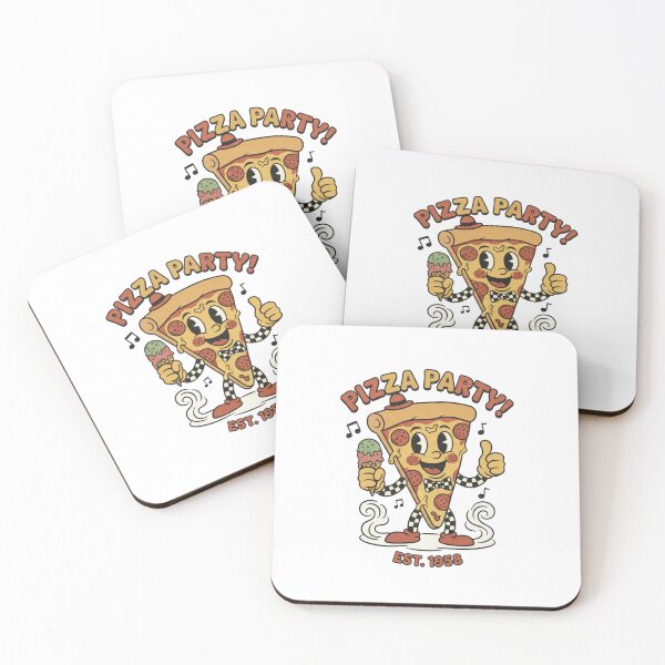 Item preview, Retro Gentleman Pizza Party 1958 designed and sold by AI Experiment Lab.