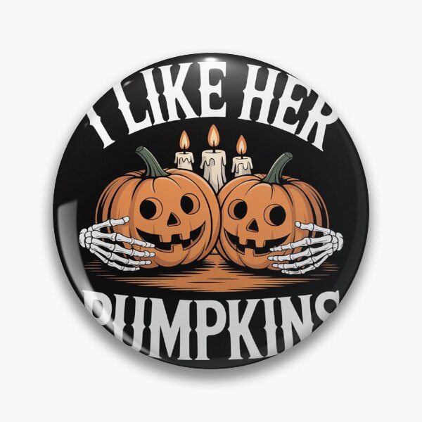 Item preview, I Like Her Pumpkins I Like His Broomstick Halloween Couples  designed and sold by MyzoToyota.
