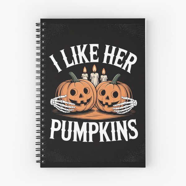 Item preview, I Like Her Pumpkins I Like His Broomstick Halloween Couples  designed and sold by MyzoToyota.