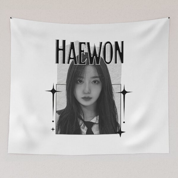 Item preview, NMIXX Haewon Kpop Girl group Scrapbook Collage Cozy Y2K Vintage Design designed and sold by HELL0WBELLO.