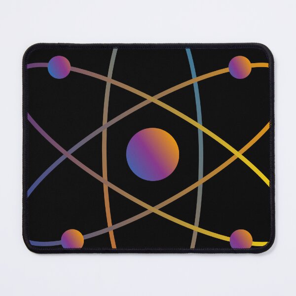 Item preview, Colorful Atom Illustration, 2 designed and sold by ZorianArt.