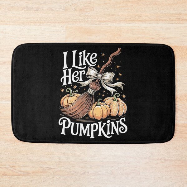 Item preview, I Like Her Pumpkins She Likes My Broomstick Couple Halloween designed and sold by MyzoToyota.