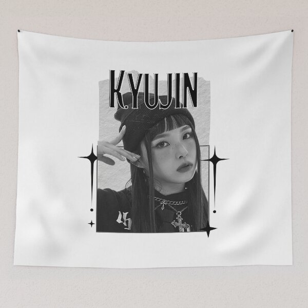 Item preview, NMIXX Kyujin Kpop Girl group Scrapbook Collage Cozy Y2K Vintage Design designed and sold by HELL0WBELLO.