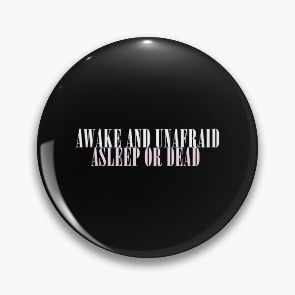 Item preview, Awake And Unafraid White Pink  designed and sold by blestore1638.