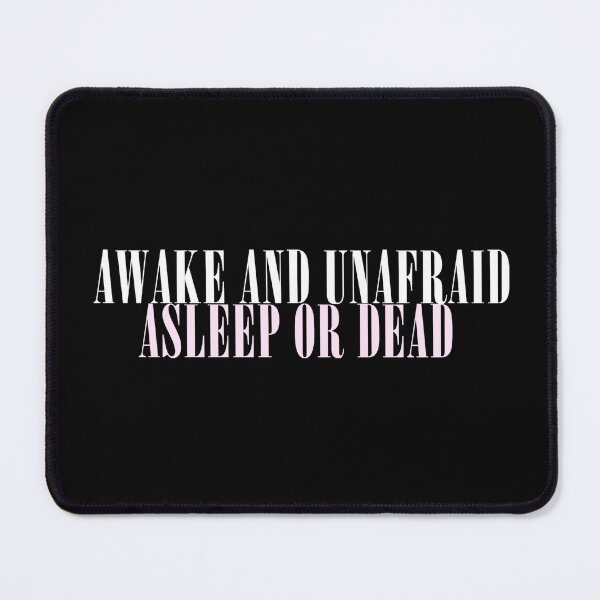 Item preview, Awake And Unafraid White Pink designed and sold by blestore1638.