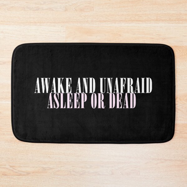 Item preview, Awake And Unafraid White Pink  designed and sold by blestore1638.