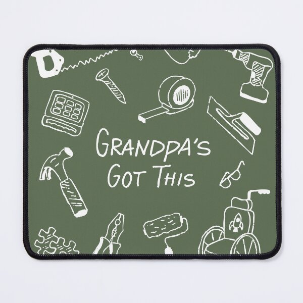 Item preview, Inclusive Handyman Medical Grandpa designed and sold by KayCorDesign.