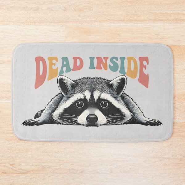 Item preview, Retro Fatigue: The Groovy Burnout Raccoon designed and sold by AwesomeBeyondLimits.