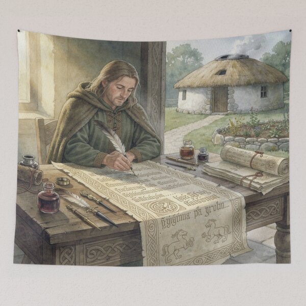 Item preview, Drafting of the Brehonic laws. (Celtic Ireland) designed and sold by jefboutique6150.