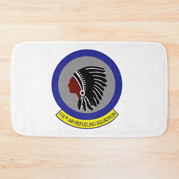 Item preview, 174th ARS Native American Chief Profile Patch designed and sold by CharlieDesings.