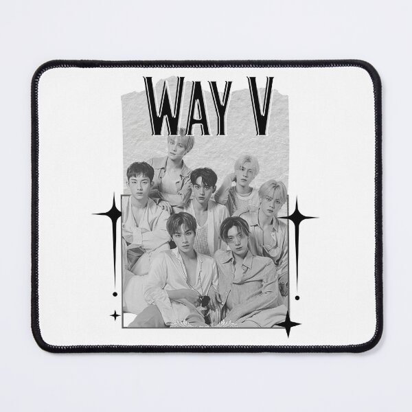 Item preview, WayV Chinese Pop Performance Portrait Scrapbook Collage Cozy Y2K Vintage Design designed and sold by HELL0WBELLO.