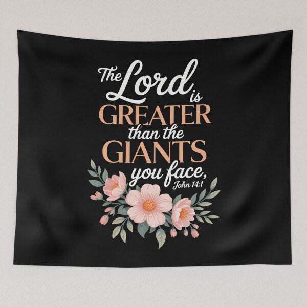 Item preview, Christian inspirational Jesus floral faith bible verse designed and sold by lilensgavadur.