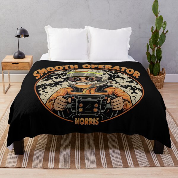 Item preview, Retro Orange Racing Driver Norris Smooth Operator designed and sold by zzz888.