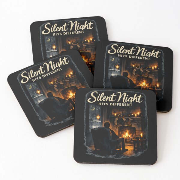 Item preview, A Quiet Christmas Gift – Silent Night Hits Different designed and sold by BLAKZONE.