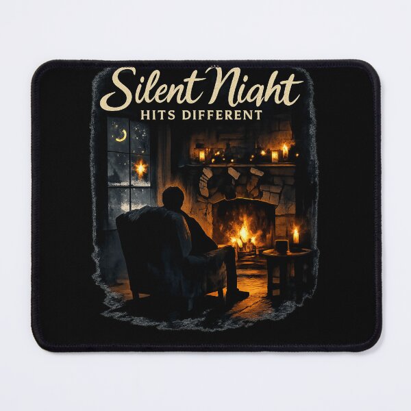 Item preview, A Quiet Christmas Gift – Silent Night Hits Different designed and sold by BLAKZONE.