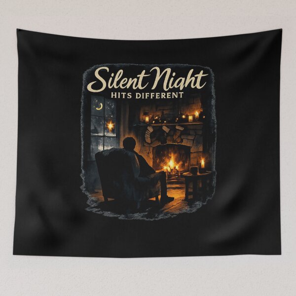 Item preview, A Quiet Christmas Gift – Silent Night Hits Different designed and sold by BLAKZONE.
