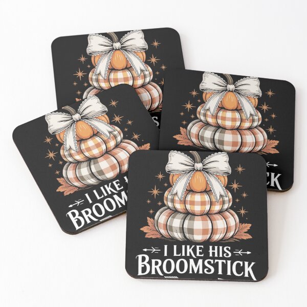 Item preview, I Like His Broomstick He Likes My Pumpkins Couples Halloween 3  designed and sold by MyzoToyota.