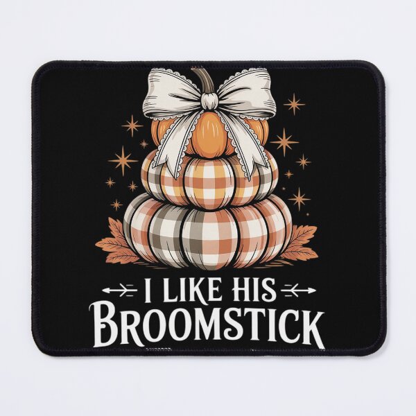 Item preview, I Like His Broomstick He Likes My Pumpkins Couples Halloween 3  designed and sold by MyzoToyota.