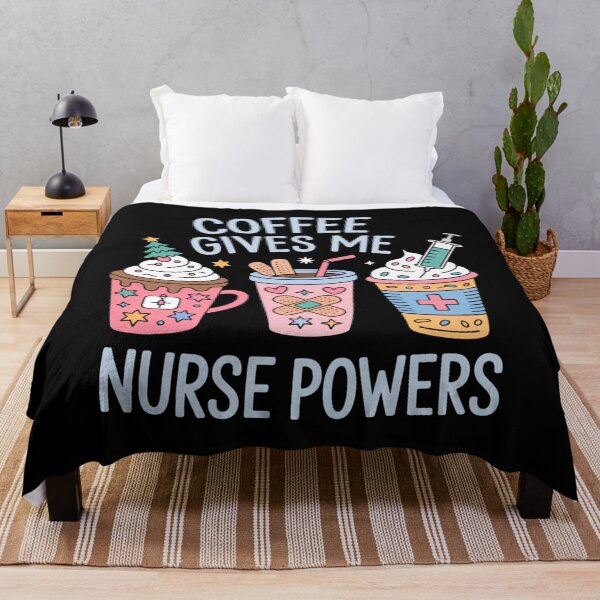 Item preview, Coffee Lovers Nurse Funny designed and sold by lilensgavadur.