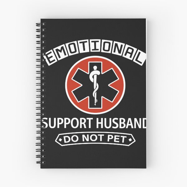 Item preview, Emotional Support Husband designed and sold by artistastshirt.