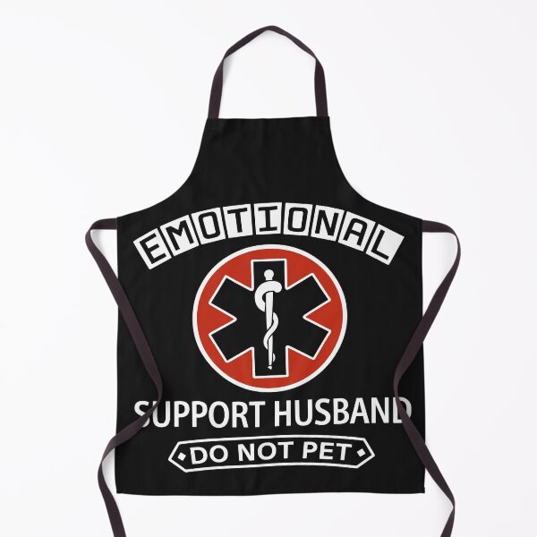 Item preview, Emotional Support Husband designed and sold by artistastshirt.
