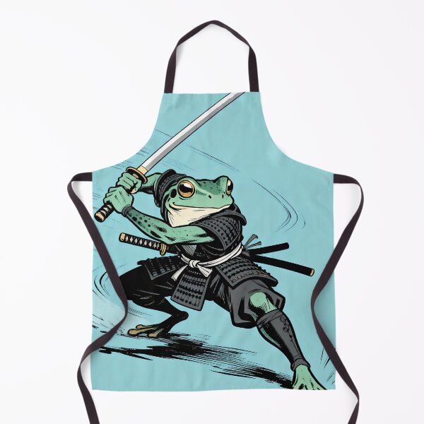 Item preview, Frog Samurai Strike designed and sold by iwzzuel.