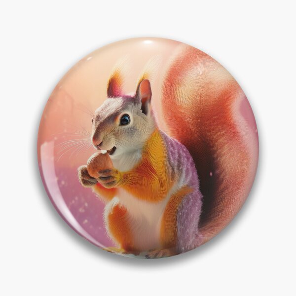 Item preview, Adorable squirrel  with nut designed and sold by Photopat.