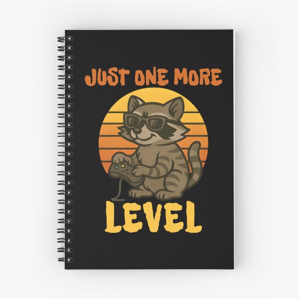 Item preview, JUST ONE MORE LEVEL Gamer Raccoon designed and sold by ZuToMi.