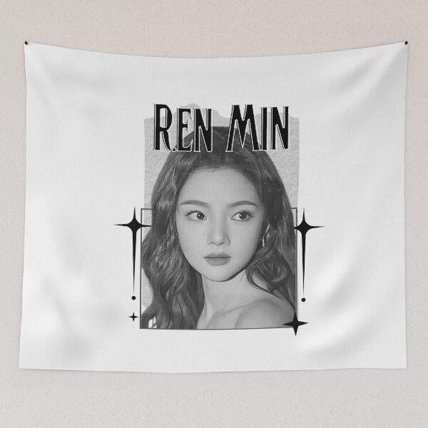 Item preview, Ren Min (任敏) Chinese Actress Art Chinese Celebrity IllustrationScrapbook Collage Cozy Y2K Vintage Design designed and sold by HELL0WBELLO.