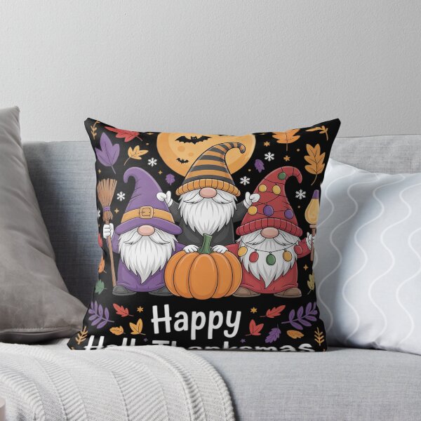 Item preview, Halloween Thanksgiving Christmas Happy HalloThanksMas Gnomes 5  designed and sold by NailMolisa.