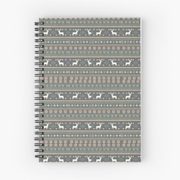 Item preview, Minimal Nordic Retro Christmas Knit Pattern designed and sold by BeeStylishTees.