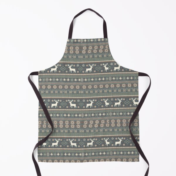 Item preview, Minimal Nordic Retro Christmas Knit Pattern designed and sold by BeeStylishTees.