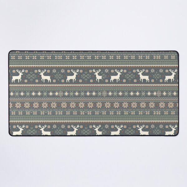 Item preview, Minimal Nordic Retro Christmas Knit Pattern designed and sold by BeeStylishTees.