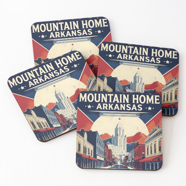 Item preview, Mountain Home Arkansas USA Vintage Travel Tourism  designed and sold by TravelersGems.