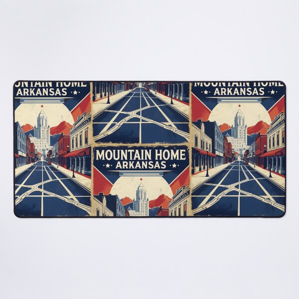 Item preview, Mountain Home Arkansas USA Vintage Travel Tourism designed and sold by TravelersGems.