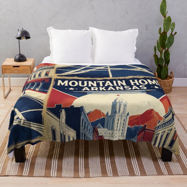 Item preview, Mountain Home Arkansas USA Vintage Travel Tourism designed and sold by TravelersGems.