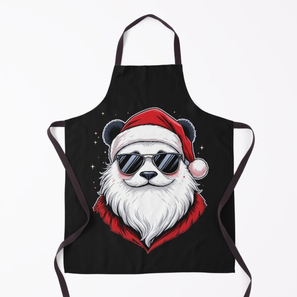 Item preview, Cool Panda Santa With Sunglasses | Funny Christmas Panda Cartoon designed and sold by ColorSplash123.