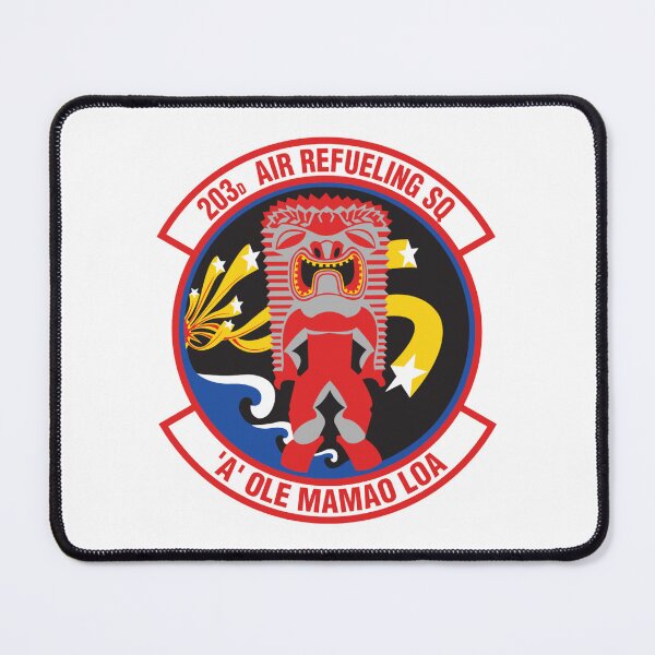 Item preview, 203rd ARS "A'ole Mamao Loa" Hawaiian Tiki Patch designed and sold by CharlieDesings.