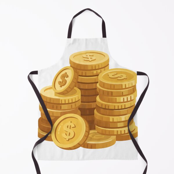 Item preview, Abundant golden coins stack financial prosperity investment growth profit money wealth business currency economy treasure capital banking success value designed and sold by Mimoshi ⭐⭐⭐⭐⭐.