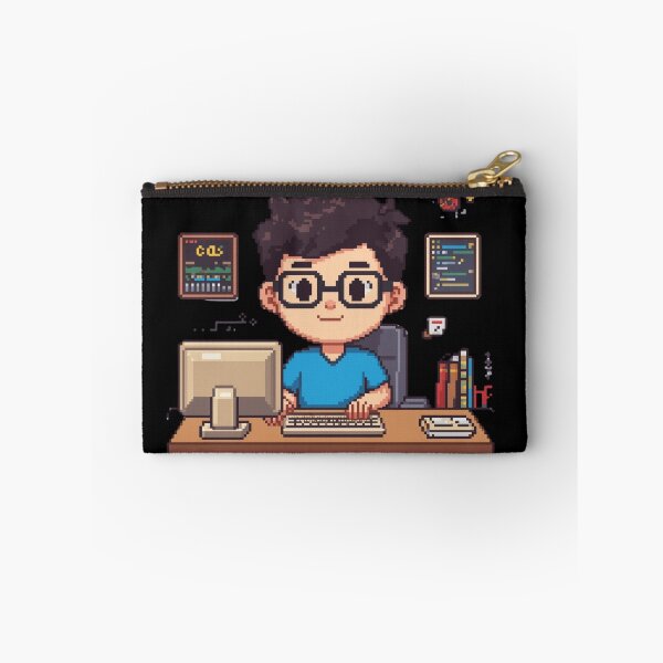 Item preview, Pixel Programmer — Cute 8-Bit Developer designed and sold by Malfinio.