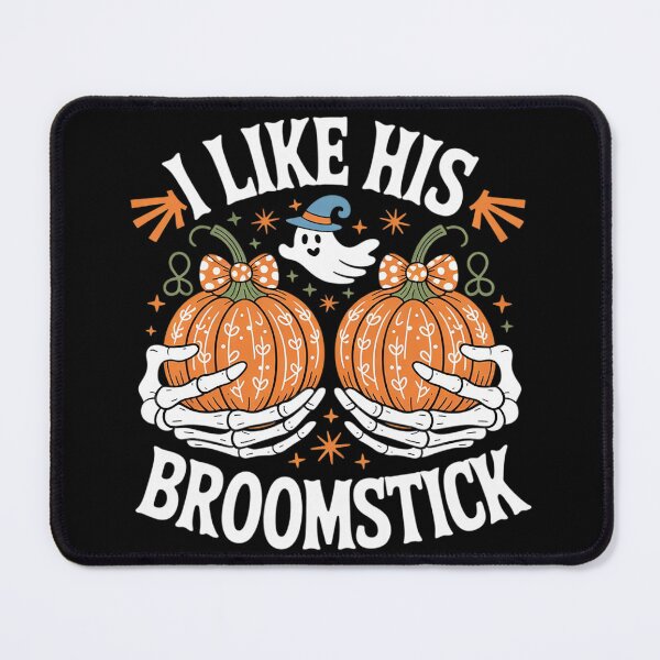 Item preview, I Like His Broomstick He Likes My Pumpkins Couples Halloween0  designed and sold by MyzoToyota.