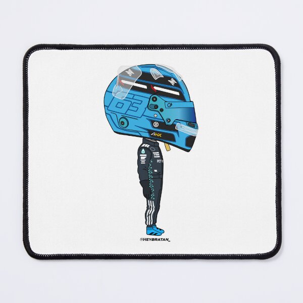 Item preview, Cartoon F1 Driver - George Russell 2025 designed and sold by Heybratan.