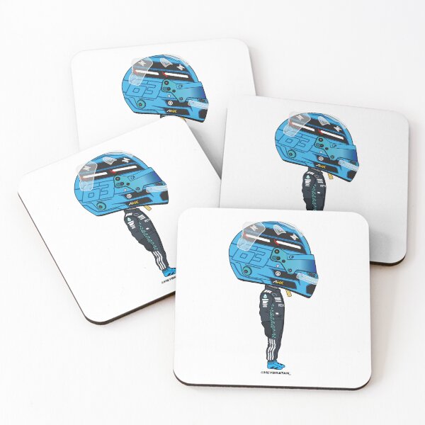 Item preview, Cartoon F1 Driver - George Russell 2025 designed and sold by Heybratan.