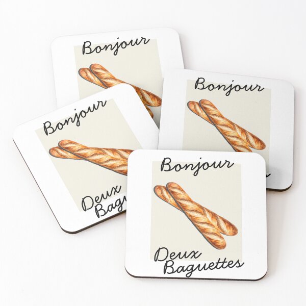 Item preview, The Baguette – French Watercolor Illustration designed and sold by LIGHTNING STUDIO.