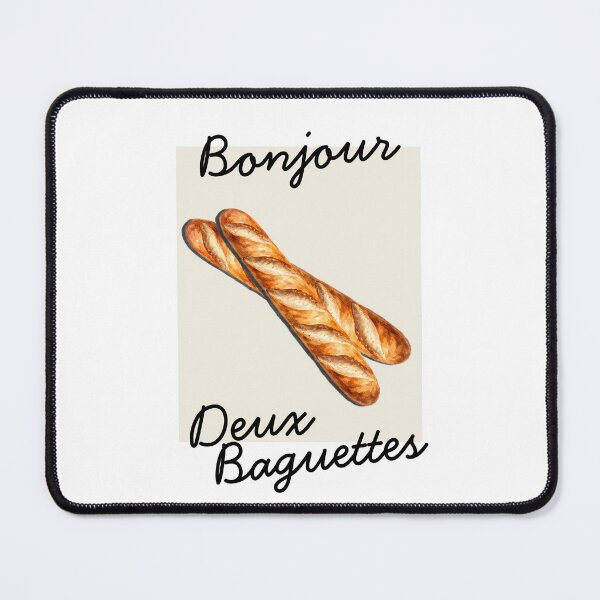 Item preview, The Baguette – French Watercolor Illustration designed and sold by LIGHTNING STUDIO.