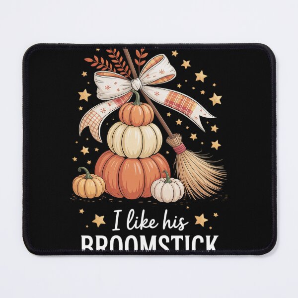 Item preview, I Like His Broomstick He Likes My Pumpkins Couples Halloween3 designed and sold by MyzoToyota.