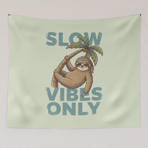 Item preview, Tropical Zen: The Chillest Sloth in Town designed and sold by AwesomeBeyondLimits.