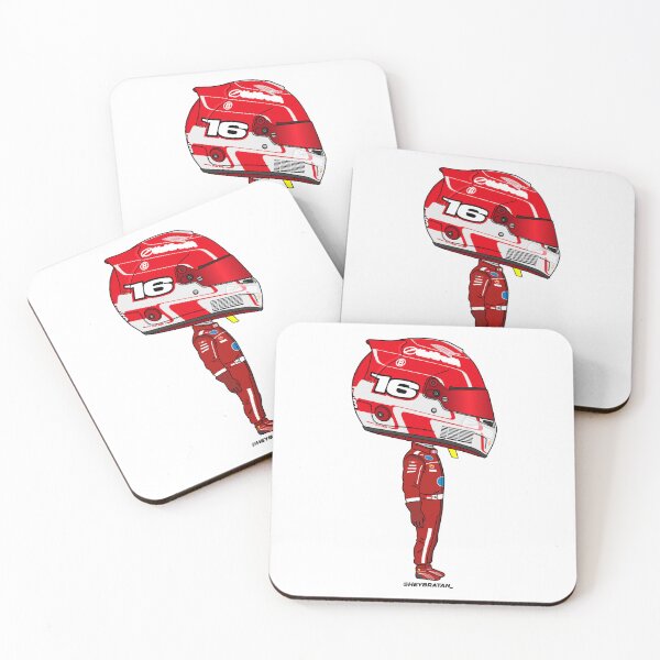 Item preview, Cartoon F1 Driver - Charles Leclerc 2025 designed and sold by Heybratan.