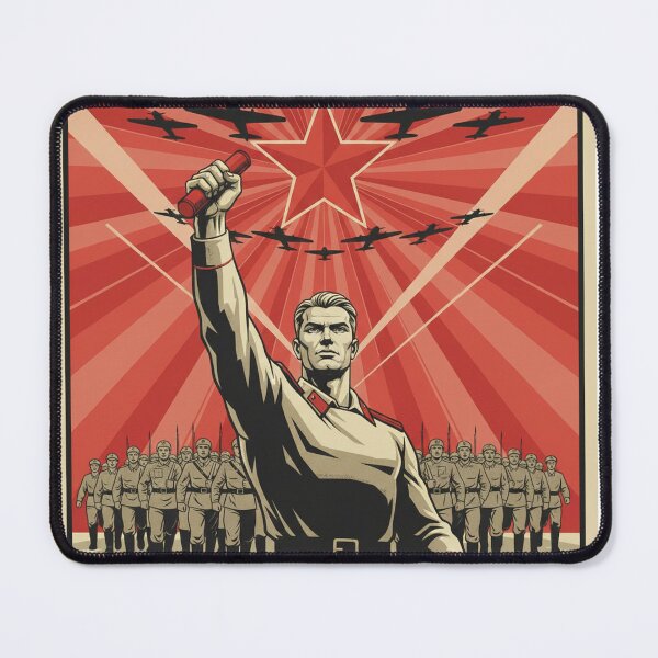 Item preview, Unity Power Heroic Soviet Propaganda Poster designed and sold by Tonkladesigns.