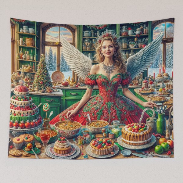 Item preview, Festive Delights of an Angelic Woman designed and sold by M-Y-A-R-T-.